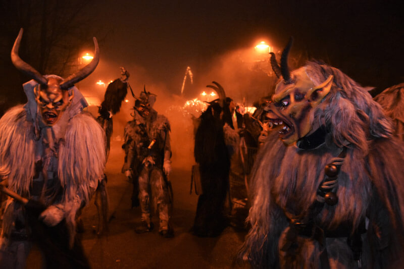 Krampusumzug Dobbiaco 2018